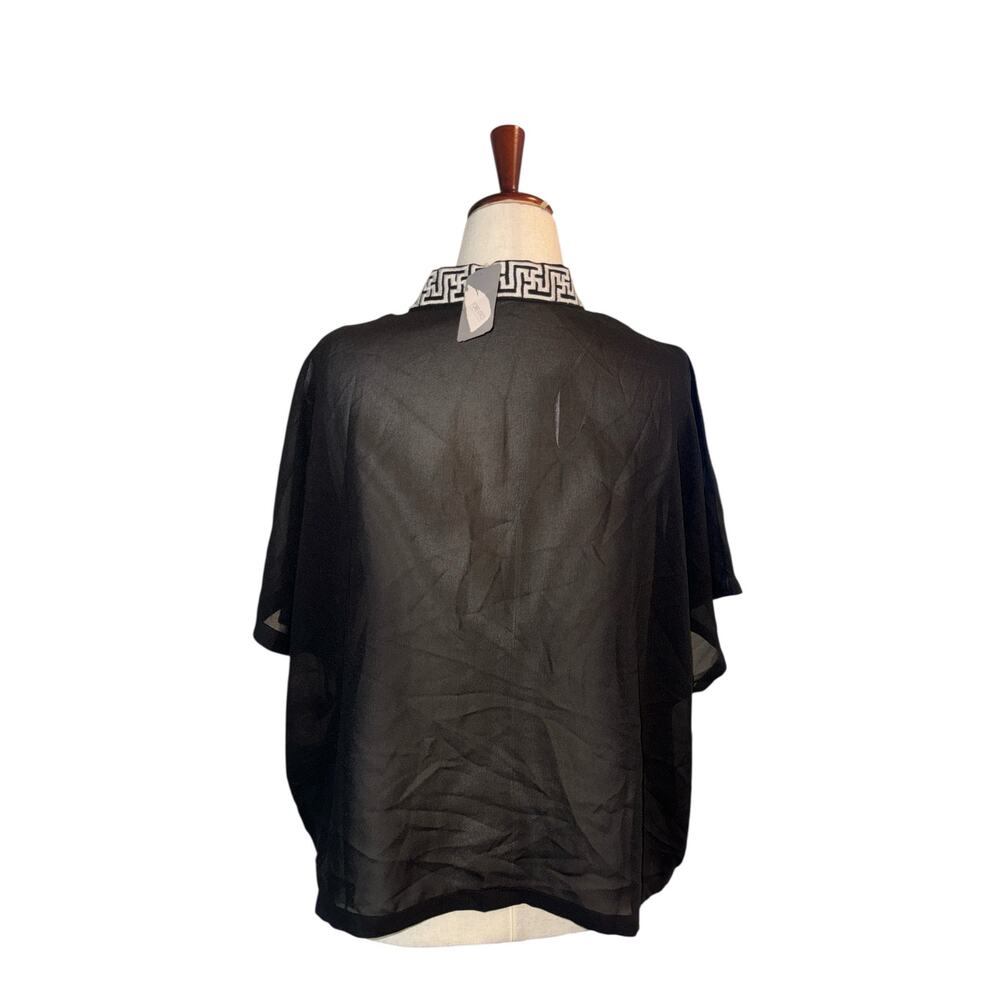 Forever 21 boho asymmetrical sheer oversized shrug XS - NWT - Picture 7 of 8